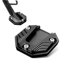 Motorcycle Kickstand Pad, Metal Anti-slip Motorcycle Kickstand Plate, High