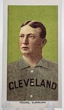1909-11 T206 CY YOUNG  GREEN PORTRAIT Capital 1988 REPRINT!
