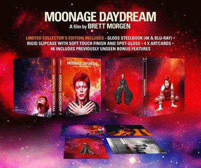 Moonage Daydream  4K Ultra HD + Blu-ray Limited Steelbook Collector's Edition