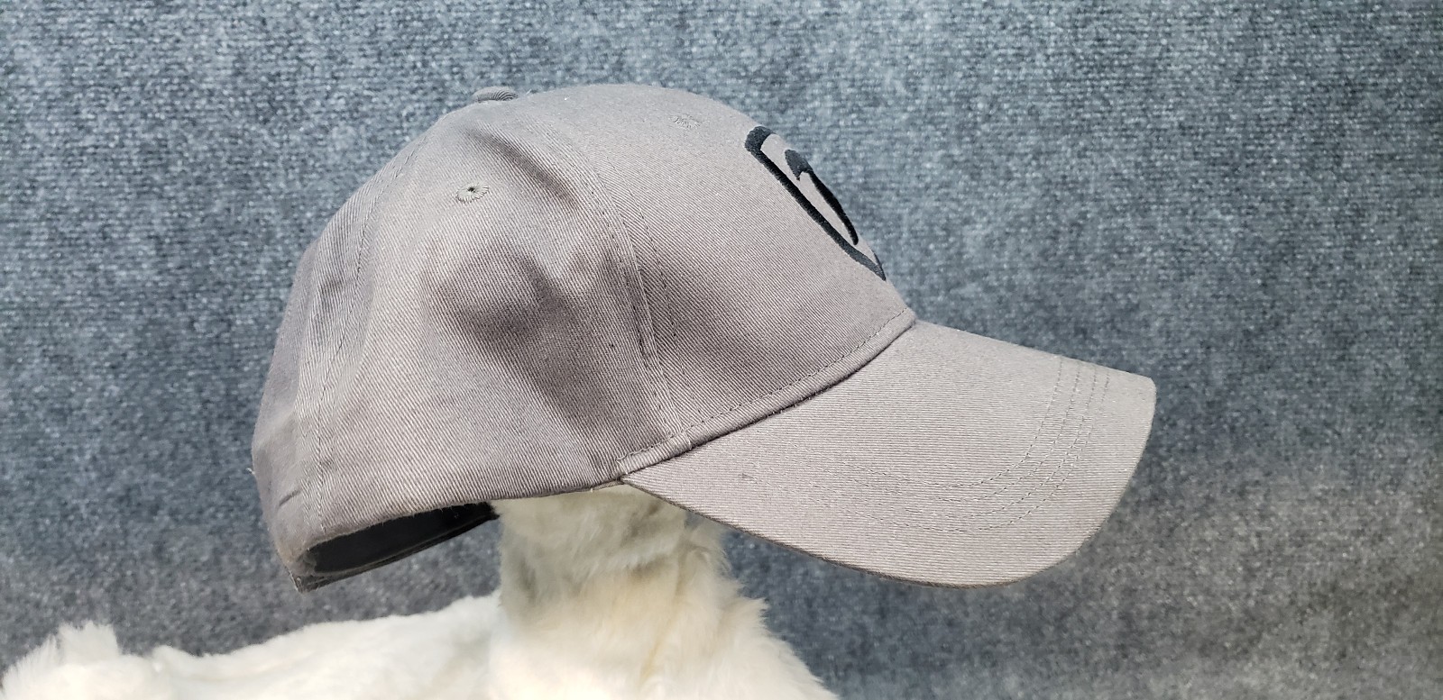 Firestone Hat Cap Hook Loop Back One Size Gray Bl… - image 2