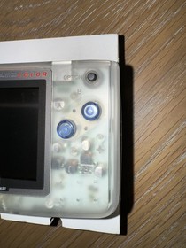 Clear NeoGeo Pocket Color Complete in Box system USA SNK