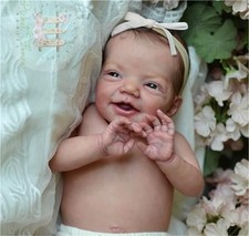 pam Reborn Baby Dolls Silicone Full Body,20 Inch Silicone Baby Dolls Full Body G