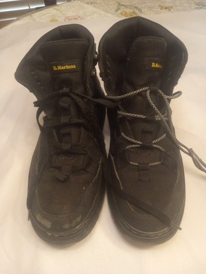 Dr Marteen s Boury Boots Size 12 Black Lace Up Men's Kv08X