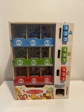 Melissa & Doug Wooden VENDING Machine w/ BLOC...