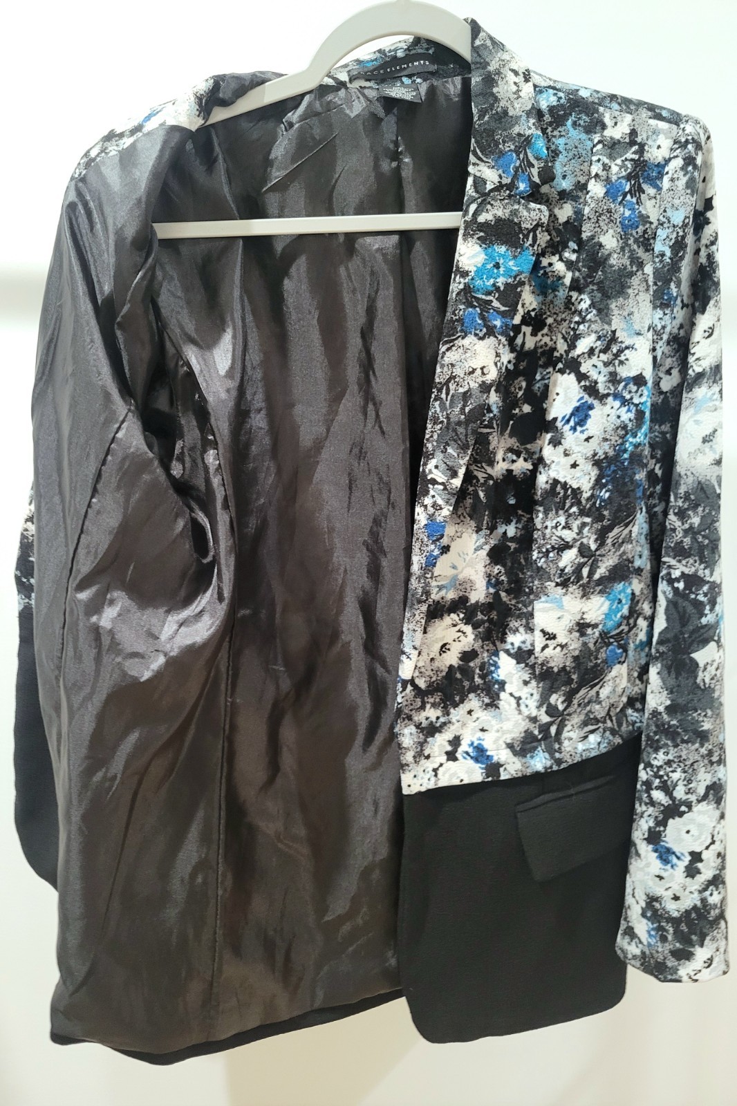 ABSTRACT PRINT Grace Elements Open Front Blazer C… - image 7