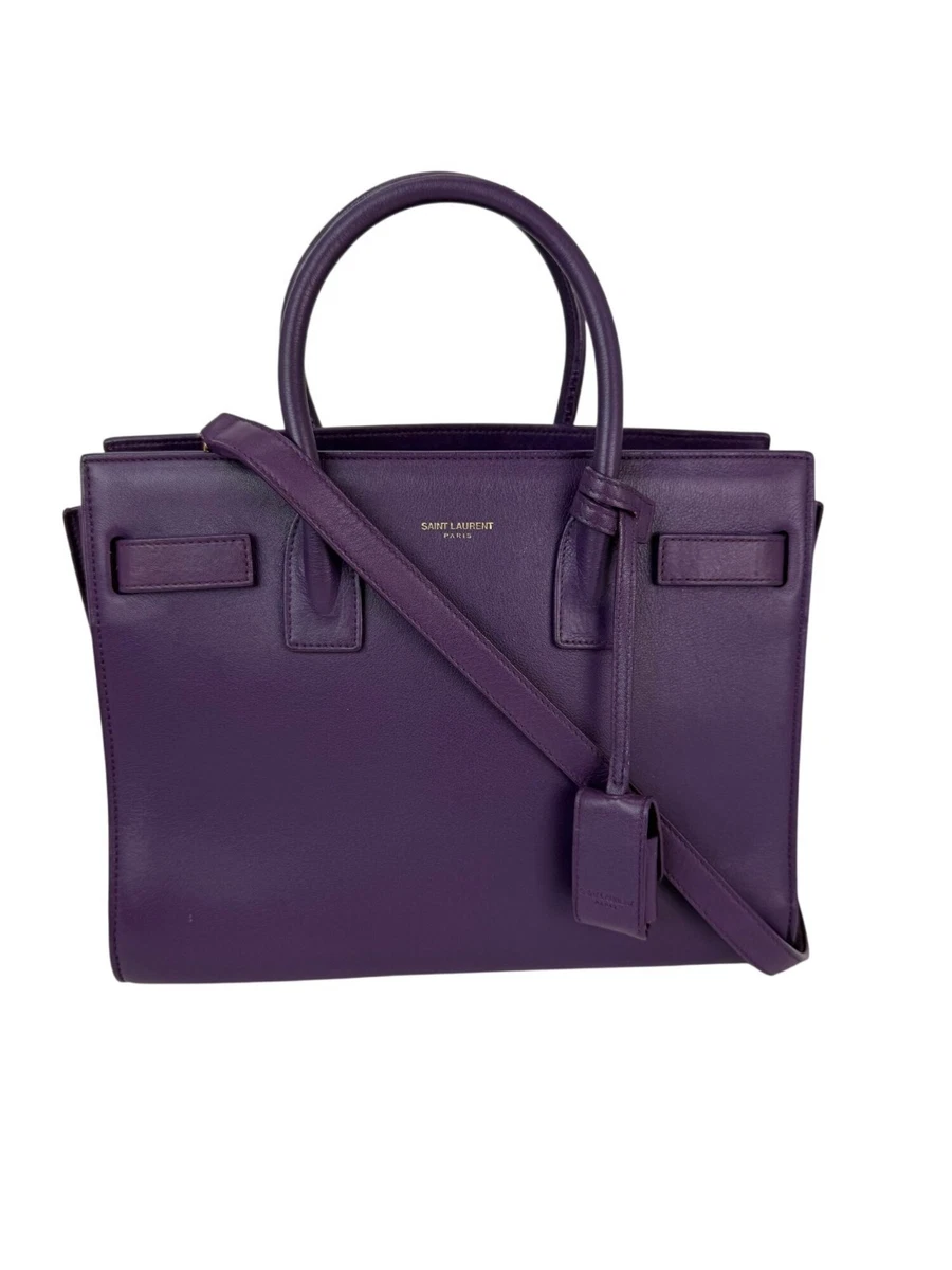2603-174｜イヴサンローラン ハンドバッグ パープル Saint Laurent Purple Bags & Handbags for Women for sale | eBay