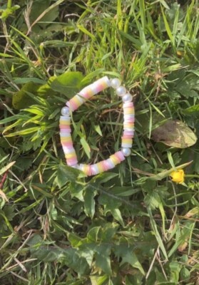  Ton Perlen Armband Handarbeit Beadzbyams günstig süß Preppy Armband