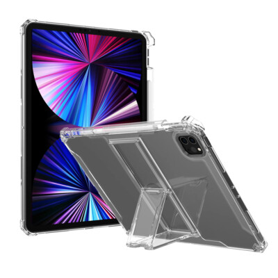 Shockproof Clear Case Stand Cover For iPad Pro 11/13 A16 10/9/8/7th 10.9'' 10.2''