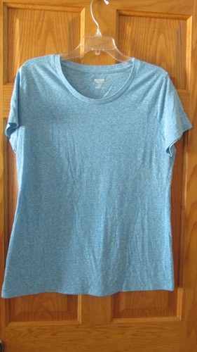 Mossimo Round Neck Pullover Light Blue T-Shirt Sz XL