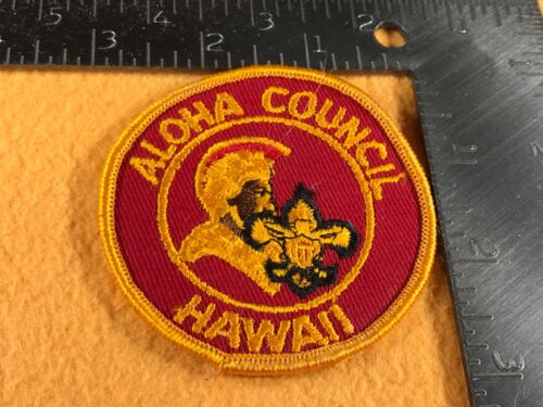 S2-51 BOY SCOUTS OF AMERICA PATCH - ALOHA COUNCIL HAWAII