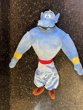 Disney Store Aladdin Blue Genie Plush Stuffed Toy Doll 18  