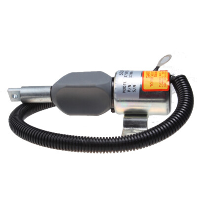 1700-4061 17004061 Fuel Stop Solenoid 1753ES 12V For Takeuchi TL140 #E3