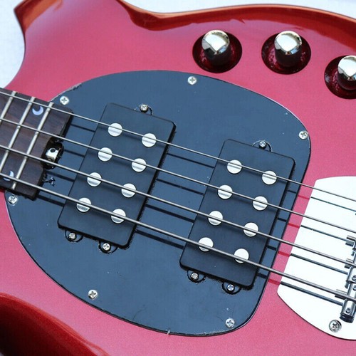 4 Strings Bass Guitar Neck Pickups+Bridge Pickups+ Screws For Music Man - Picture 9 of 9