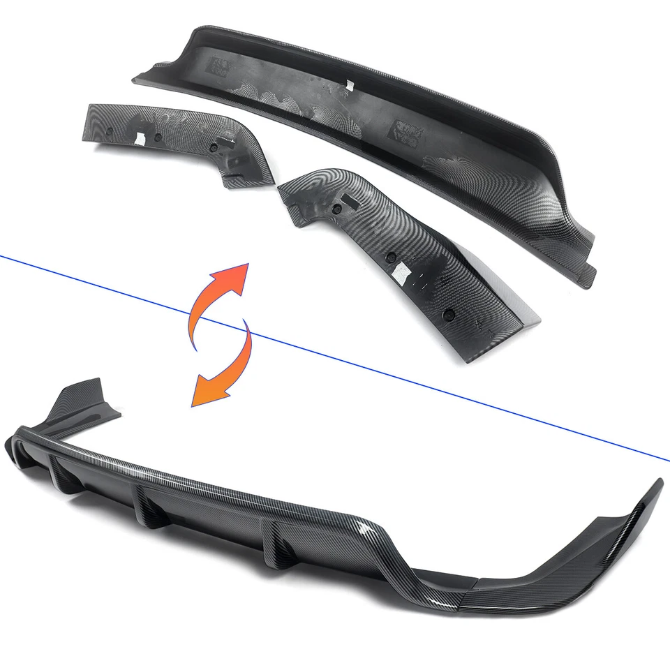 Für BMW X5 F15 2013-2018 Performance Spoiler Bodykit Front Heck Kohlefaser-Look - Bild 3 von 4