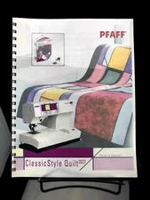 PFAFF Classic Style Quilt 2027 Instructions User Guide Manual COLOR COPY