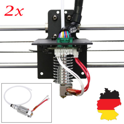 2X V5 J-head Hot End 0.4 mm / 1.75 mm für Anycubic I3 Mega 3D Extruder Drucker