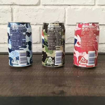 BAPE × Pepsi Cola can set a bathing ape ABC camo NIGO | eBay