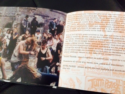 TUTTI PARZE. BITE BACK LIVE CD. SYDNEY HARDCORE PUNK . TOE TO TOE. DISCHARGE SHC - Picture 4 of 5