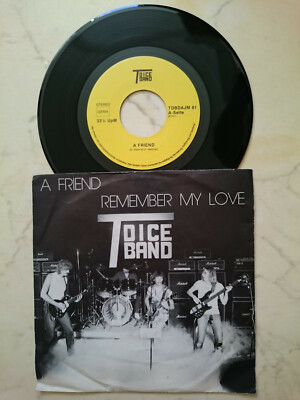 T DICE BAND A Friend / Remember My Love *RARE GERMAN HARDROCK PRIVATE PRESS*80s*