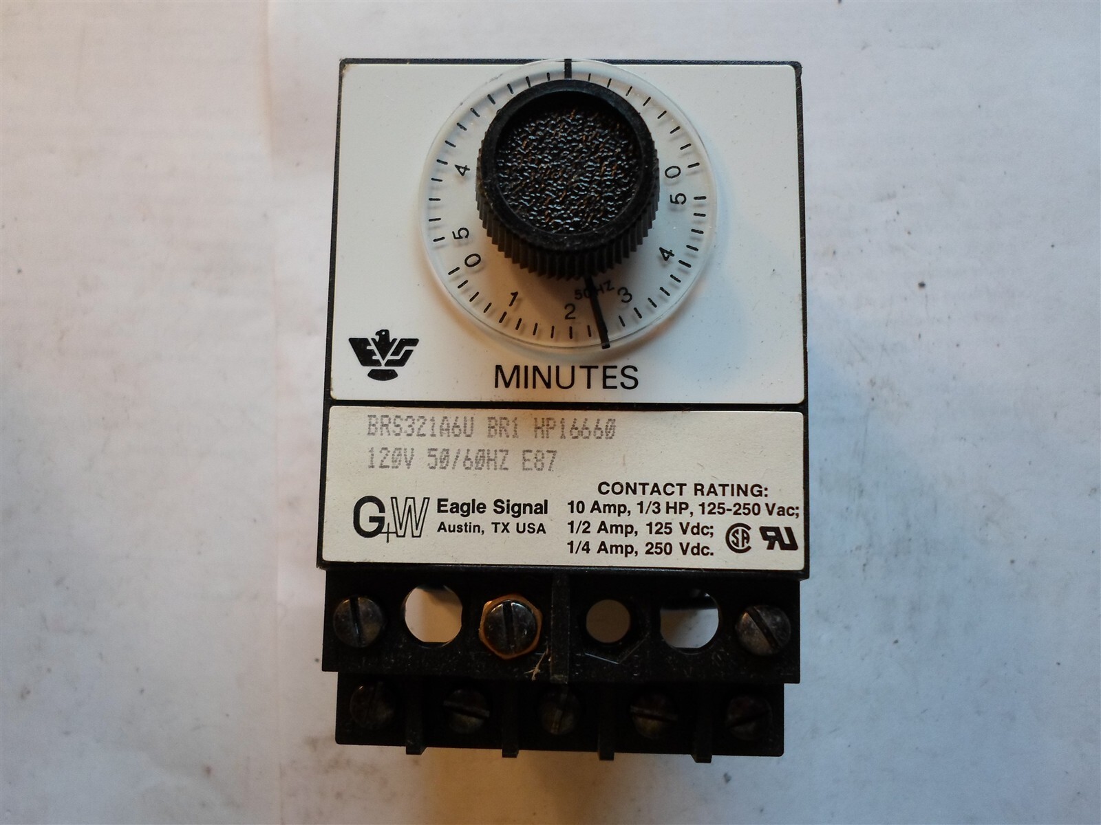 NEW: Eagle Signal Reset Time BRS321A6U BR1 HP16660 120 V 50/60HZ E87
