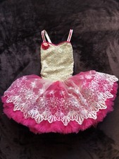 Girls Dress Beautiful Princess lace Dress Wedding  Hot Pink 
