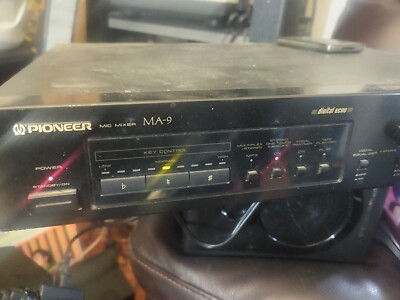Pioneer MA-9 Mic Mixer Digital Echo Karaoke Player For Laserdisc