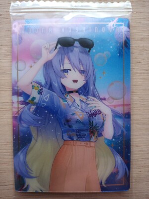 Hololive Moona Hoshinova card BANDAI MEDE IN JAPAN VTuber Japanese