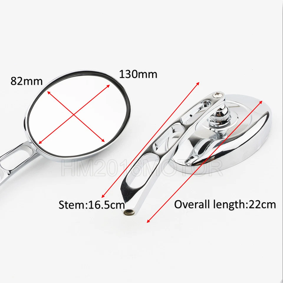 Espejos retrovisores para moto Yamaha V-Star 650 950 1100 1300 Classic Foto 3 de 4