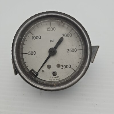 U.S. Gauge Co 37335 Gauge Ps1 0-3000