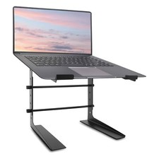 Pyle Portable Adjustable Laptop Stand - 6.3 to 10.9 Inch Anti-Slip Standing T...