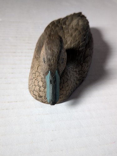 Decorative Duck Decoy for desk or shelf display by Jim Palmer Signed and Dated - Picture 4 of 11