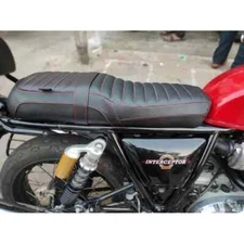 CATERPILLAR STITCH SEAT FIT FOR ROYAL ENFIELD INT650 INTERCEPTOR 650 2018 - 2024