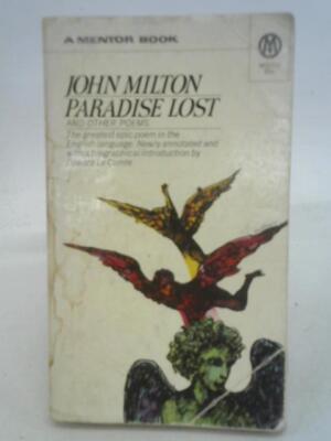 Paradise lost, Samson Agonistes, Lycidas (John Milton - 1961) (ID:46380)