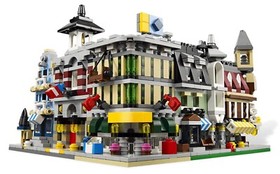 New Lego 10230 MINI MODULAR CITY Cafe Corner Green Grocer Emporium Fire Brigade&nbsp;