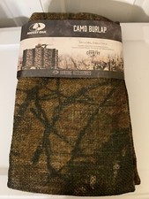 New Mossy Oak Camo Burlap Camouflage Blind by Break-Up Country 12ft x 54in