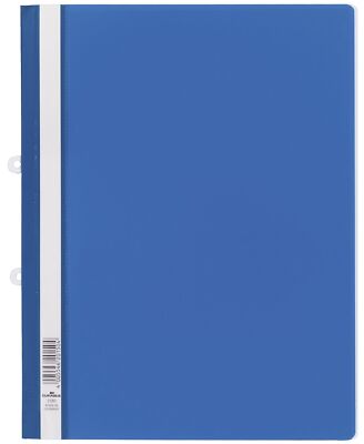 Durable 258006 Sichthefter mit Abheftschieber - Hartfolie, 0,16 mm, A4 überbreit