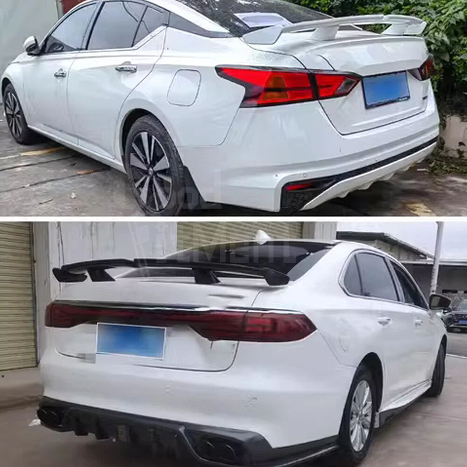 Alerón trasero de 54" estilo PRO negro mate para Hyundai Sonata híbrido Foto 2 de 4