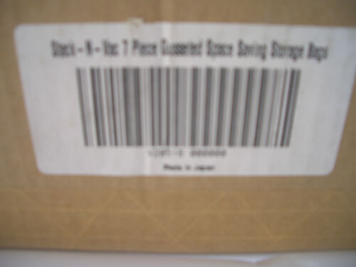 STACK-N-VAC 7 PIECE STORAGE BAGS, BRAND NEW! PERFECT WHEN PACKING FOR TRAVELING! - Picture 12 of 12