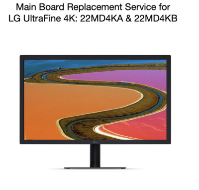 LG 21.5インチUltraFine 4Kモニター22MD4KA-Bジャンク品 LG UltraFine 4K 21.5