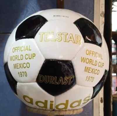 3X ADIDAS TELSTAR DURLAST 1970-1974 MEXICO FIFA WORLD CUP Official
