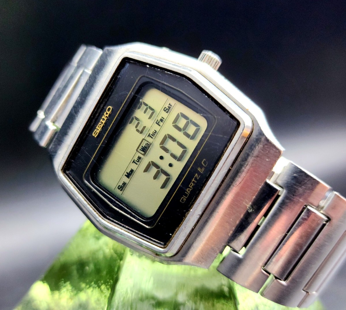 Vintage 1976 SEIKO Dual Time GMT Quartz Men's Watch 0139-5019 W