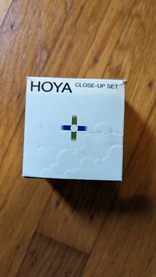 Hoya Camera Lenses 52mm + 1 .2 .4 Close Up Set Of Three