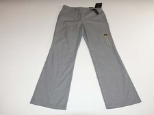 Lee Women's Regular Fit Mid Rise Trouser Pants Size 14 Medium NWT Flat Front 14M