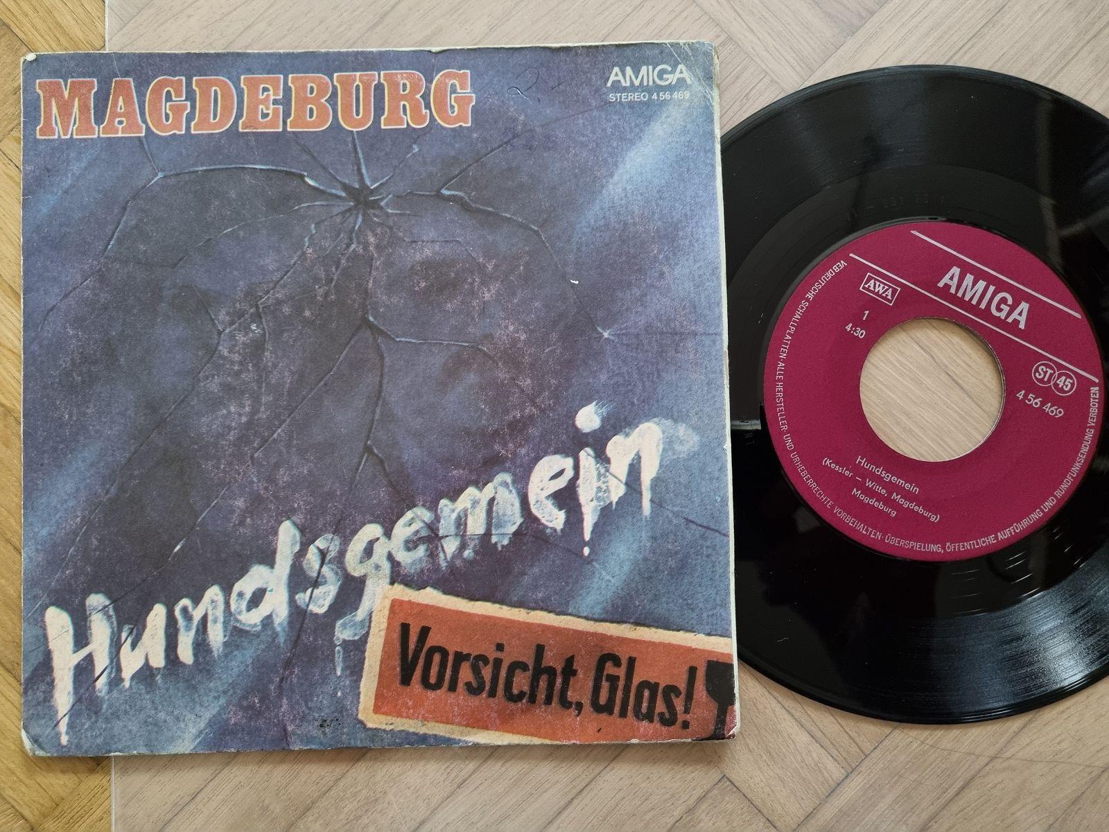 7"" Single Magdeburg - Hundsgemein Vinyl Amiga