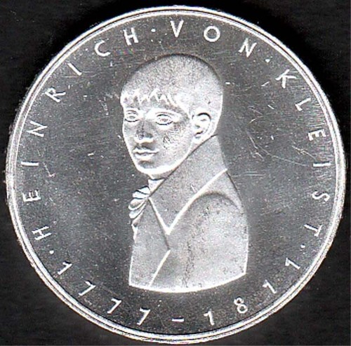 5 DM Heinrich von Kleist, 1977