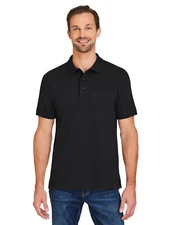 Harriton Men's Valiant Cotton Snag Protect Pocket Polo - M205P
