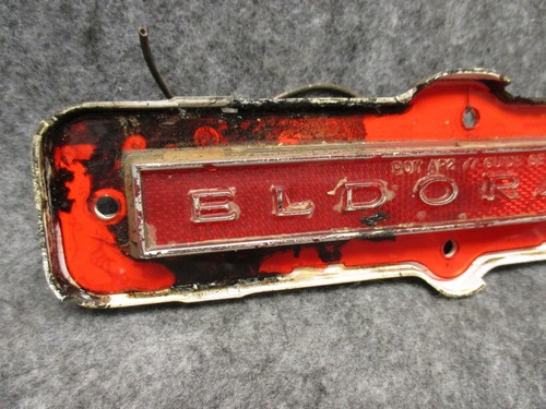 1977-78 Cadillac Eldorado Rear Side Marker Light Lamp 5968385 OEM Cracked 31892 - Picture 2 of 4