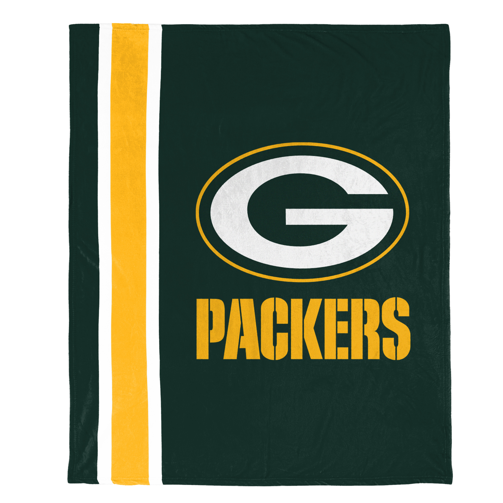 Мягкое плюшевое одеяло FOCO NFL Green Bay Packers из микро-рашели, 50 x 60