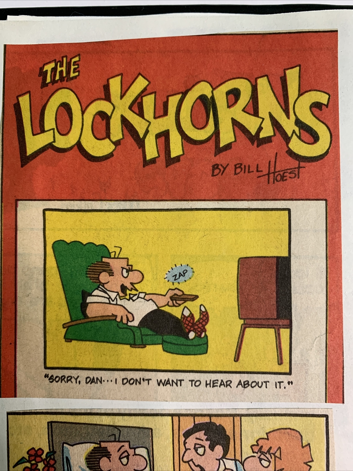 THE LOCKHORNS by Bill Hoest COLLECTION of Cartoon Strips 90+ Pages 1990s สถานีตำรวจภูธรทุ่งหลวง