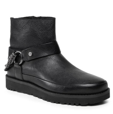 UGG Damen Schuhe Boots Deconstructed Mini Chains 1120694 Stiefel Schwarz Gr.42